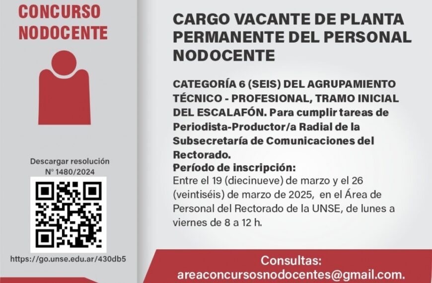 Concurso periodista radial